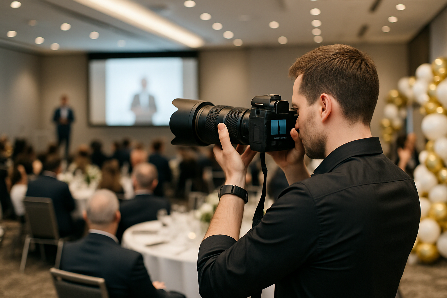 Behind the Scenes: How Event Photography Captures Corporate Conferences and Celebrations