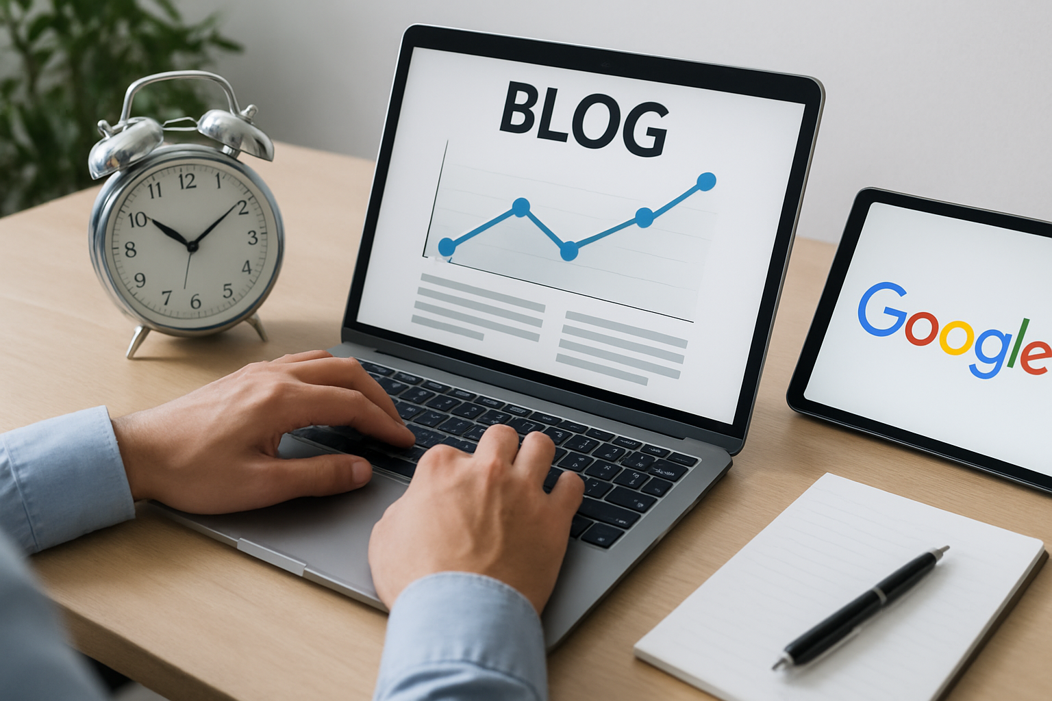 How Long Does Blogging Take to Improve Google Rankings?